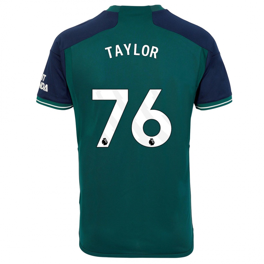Kinder Kido Taylor Hart #76 Grün Ausweichtrikot Trikot 2023/24 T-Shirt