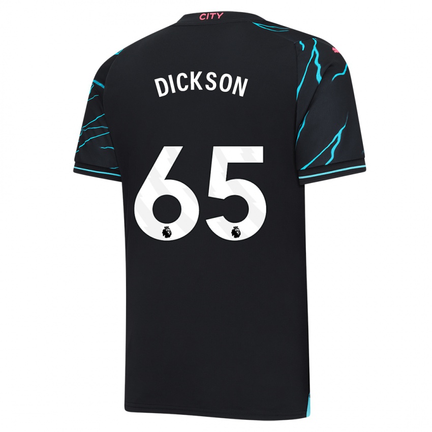 Kinder Will Dickson #65 Dunkelblau Ausweichtrikot Trikot 2023/24 T-Shirt
