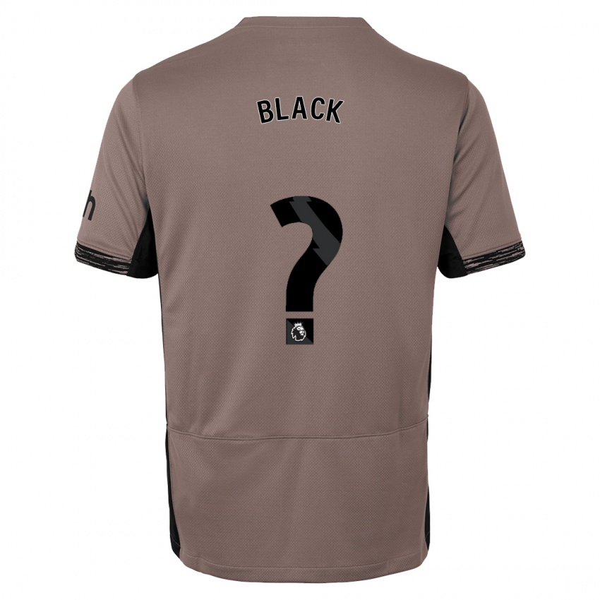 Kinder Leo Black #0 Dunkelbeige Ausweichtrikot Trikot 2023/24 T-Shirt