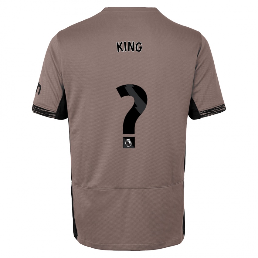 Kinder Maeson King #0 Dunkelbeige Ausweichtrikot Trikot 2023/24 T-Shirt