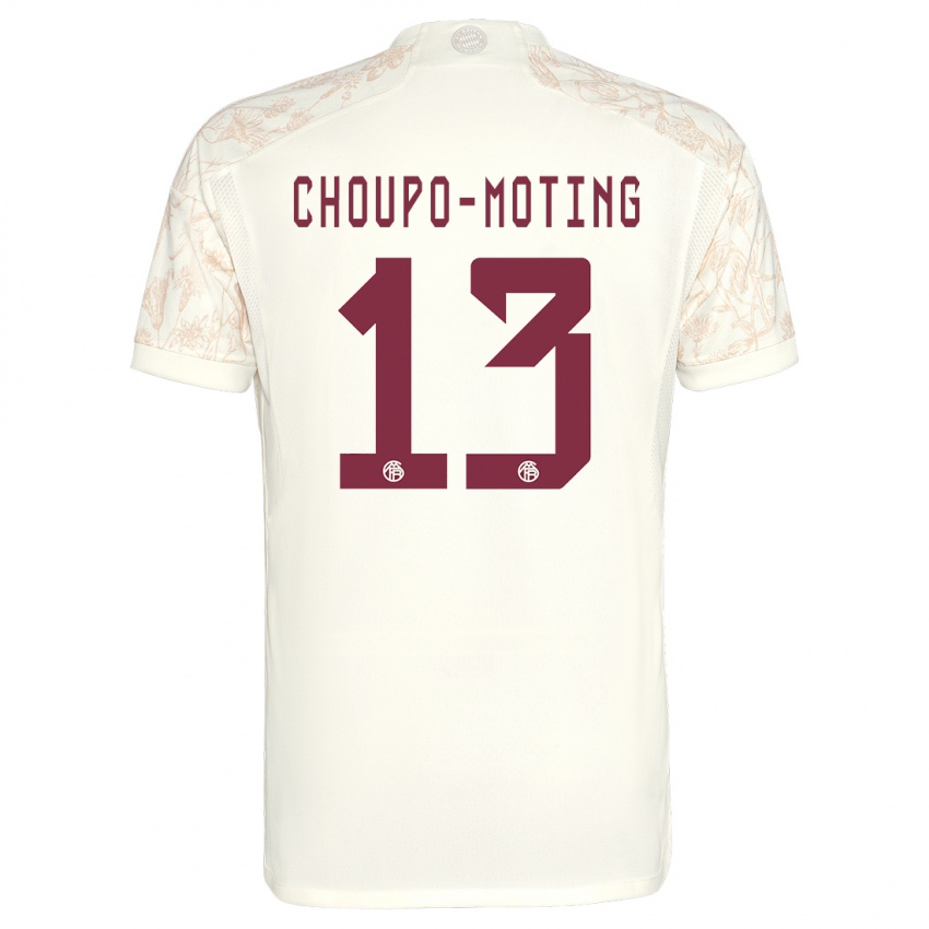 Kinder Eric Maxim Choupo-Moting #13 Cremefarben Ausweichtrikot Trikot 2023/24 T-Shirt