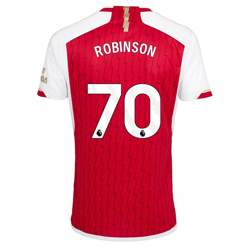 Herren Josh Robinson #70 Rot Heimtrikot Trikot 2023/24 T-Shirt