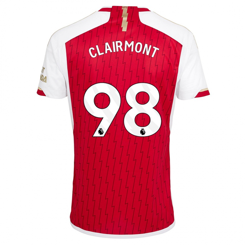 Herren Reece Clairmont #98 Rot Heimtrikot Trikot 2023/24 T-Shirt