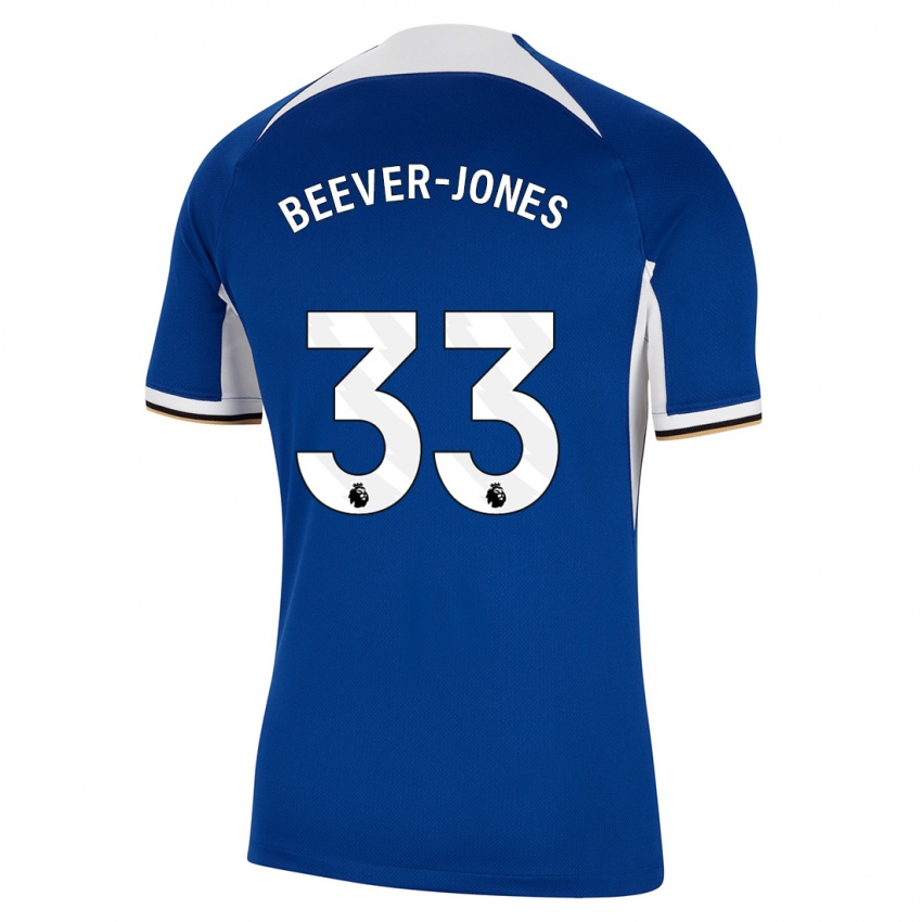 Herren Aggie Beever-Jones #33 Blau Heimtrikot Trikot 2023/24 T-Shirt