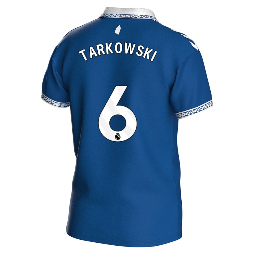 Herren James Tarkowski #6 Königsblau Heimtrikot Trikot 2023/24 T-Shirt