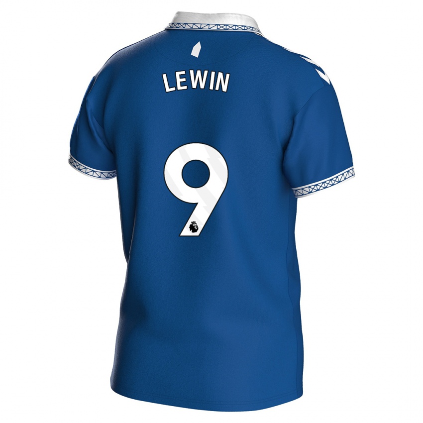 Herren Dominic Calvert-Lewin #9 Königsblau Heimtrikot Trikot 2023/24 T-Shirt