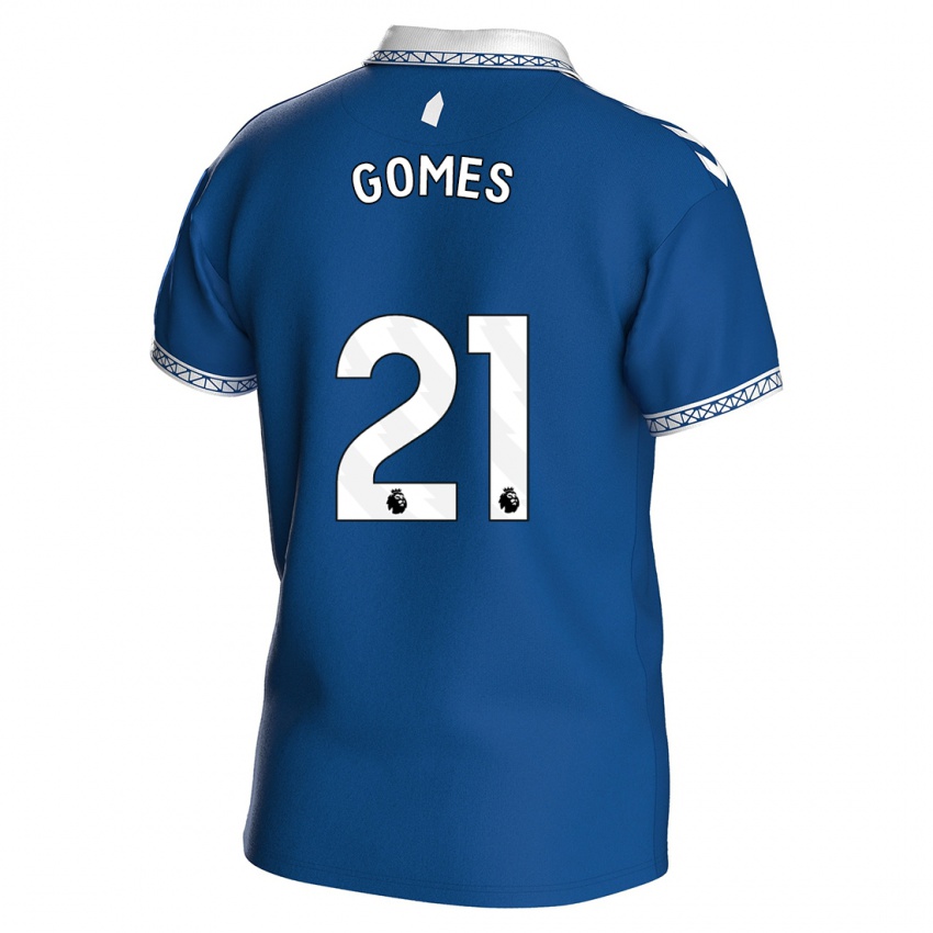 Herren Andre Gomes #21 Königsblau Heimtrikot Trikot 2023/24 T-Shirt
