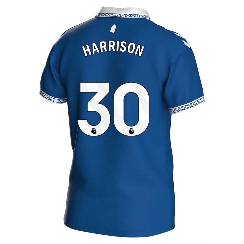 Herren Jack Harrison #30 Königsblau Heimtrikot Trikot 2023/24 T-Shirt