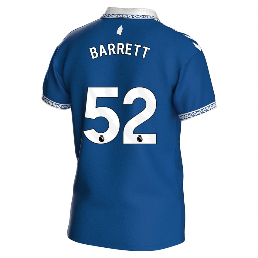 Herren Jack Barrett #52 Königsblau Heimtrikot Trikot 2023/24 T-Shirt