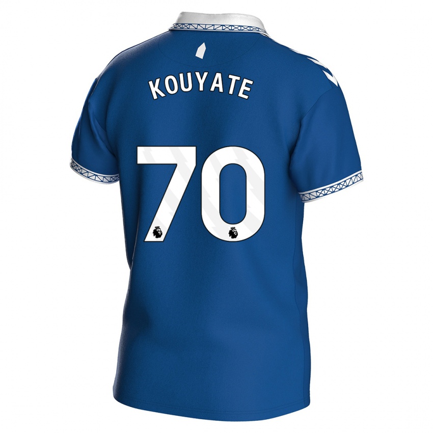 Herren Katia Kouyate #70 Königsblau Heimtrikot Trikot 2023/24 T-Shirt