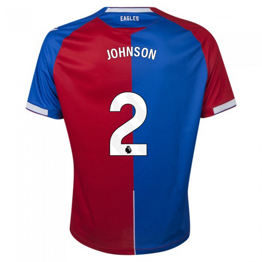 Herren Annabel Johnson #2 Rot Blau Heimtrikot Trikot 2023/24 T-Shirt