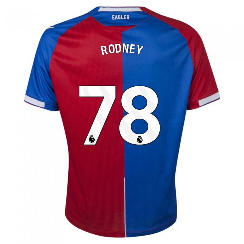 Herren Kaden Rodney #78 Rot Blau Heimtrikot Trikot 2023/24 T-Shirt