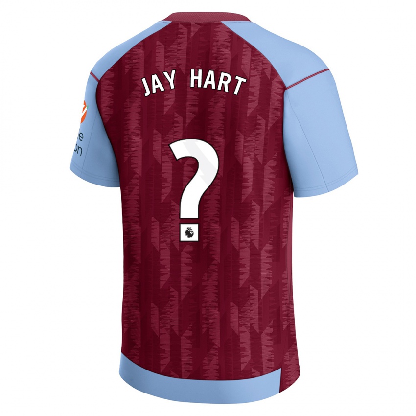Herren Taylor Jay Hart #0 Weinrotblau Heimtrikot Trikot 2023/24 T-Shirt