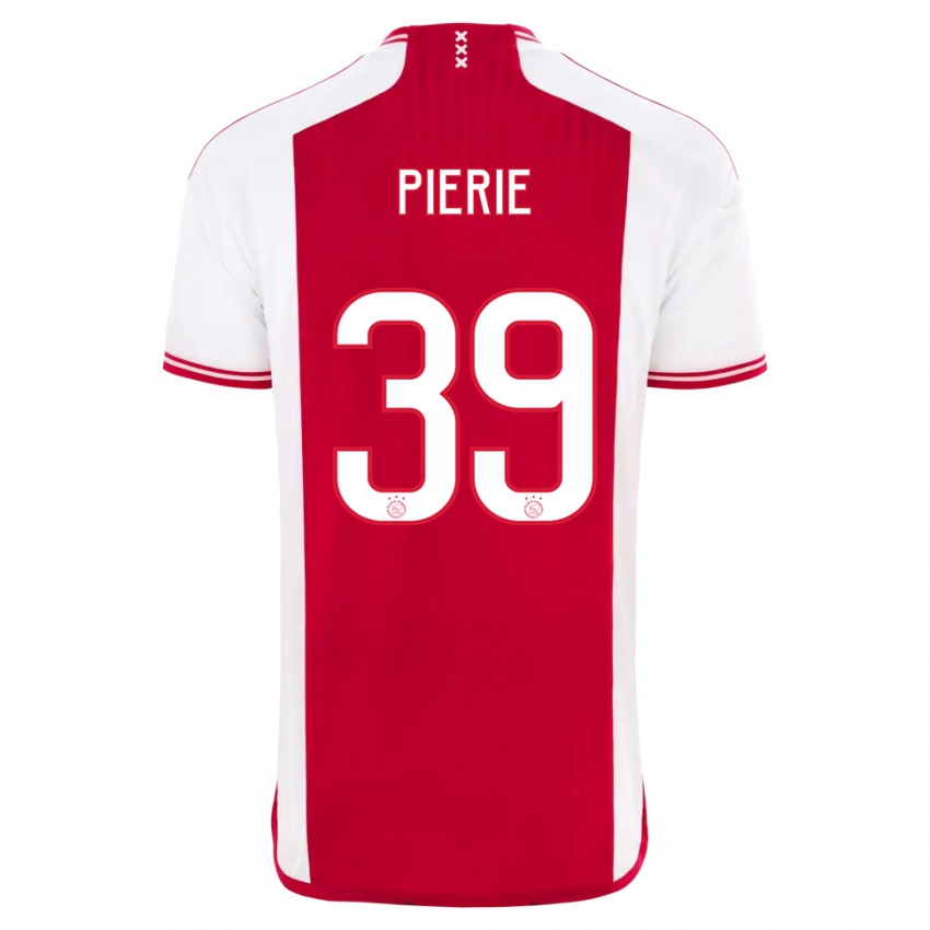 Herren Kik Pierie #39 Rot-Weiss Heimtrikot Trikot 2023/24 T-Shirt