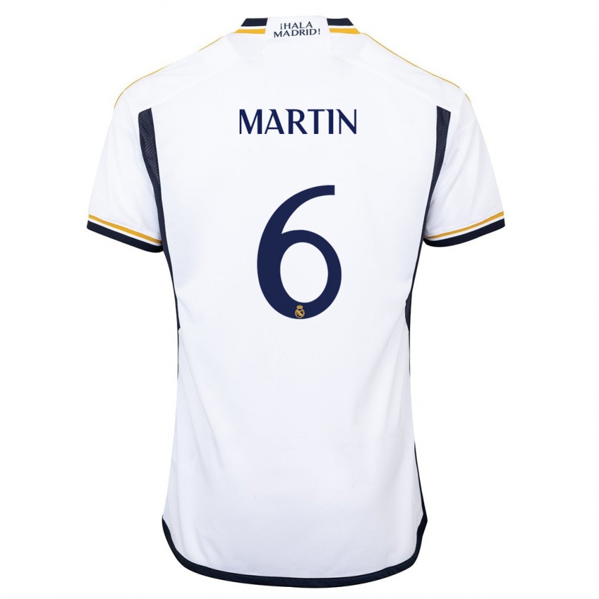 Herren Mario Martin #6 Weiß Heimtrikot Trikot 2023/24 T-Shirt