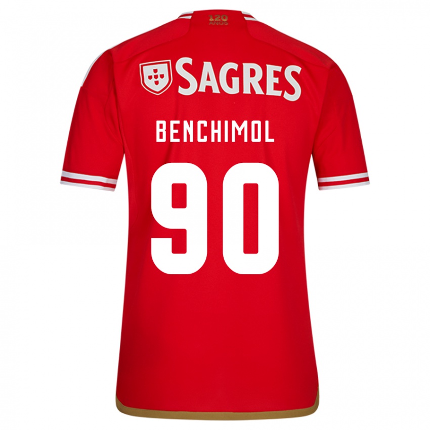 Herren Benchimol #90 Rot Heimtrikot Trikot 2023/24 T-Shirt