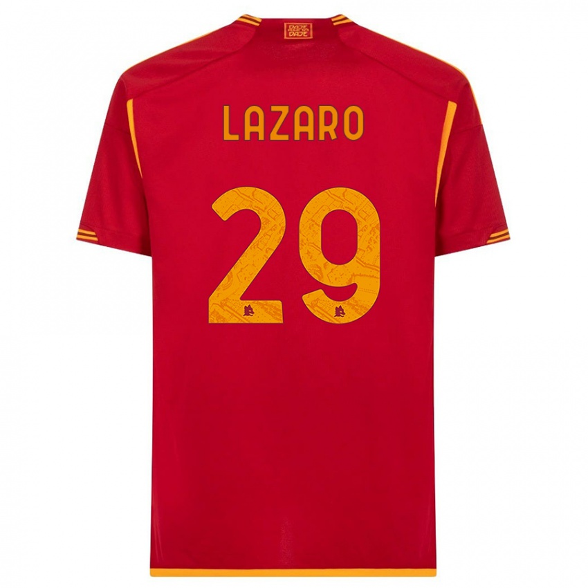 Herren Paloma Lazaro #29 Rot Heimtrikot Trikot 2023/24 T-Shirt