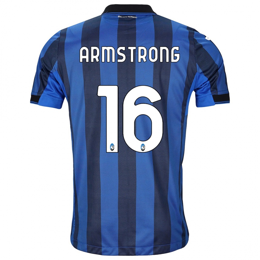 Herren Daniel Armstrong #16 Schwarz Blau Heimtrikot Trikot 2023/24 T-Shirt