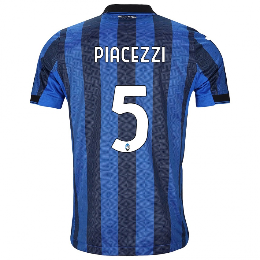 Herren Eleonora Piacezzi #5 Schwarz Blau Heimtrikot Trikot 2023/24 T-Shirt