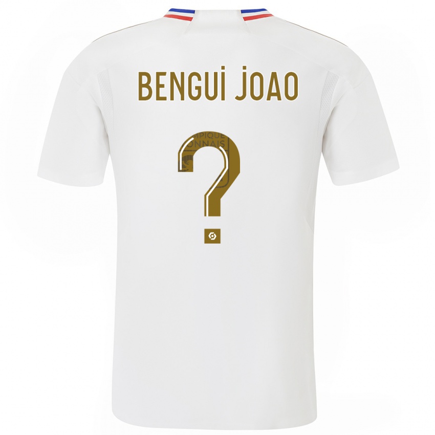 Herren Justin Bengui Joao #0 Weiß Heimtrikot Trikot 2023/24 T-Shirt
