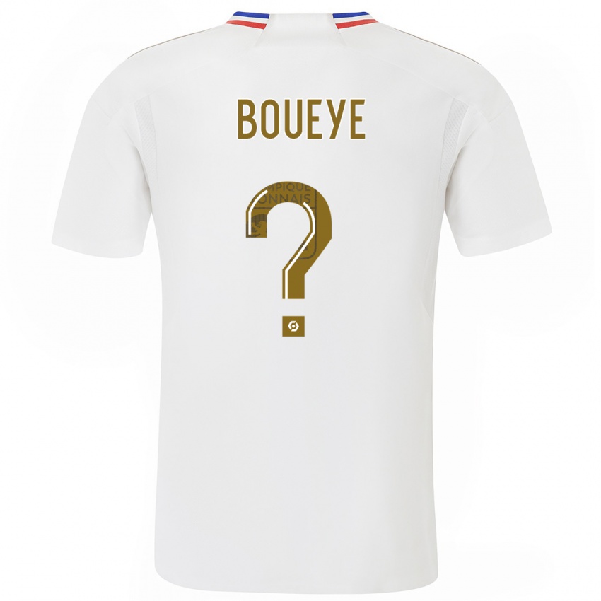 Herren Philippe Boueye #0 Weiß Heimtrikot Trikot 2023/24 T-Shirt
