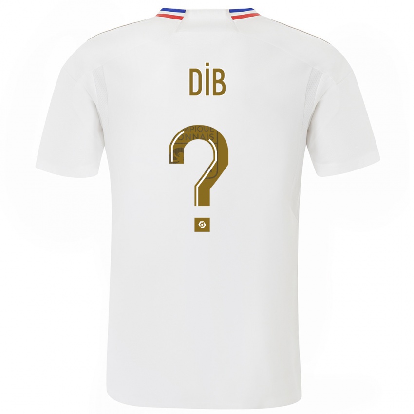 Herren Djibrail Dib #0 Weiß Heimtrikot Trikot 2023/24 T-Shirt
