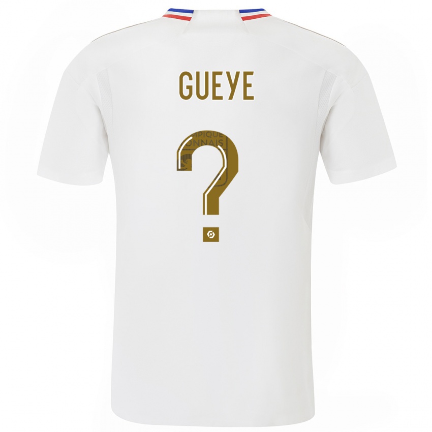 Herren Thiema Gueye #0 Weiß Heimtrikot Trikot 2023/24 T-Shirt