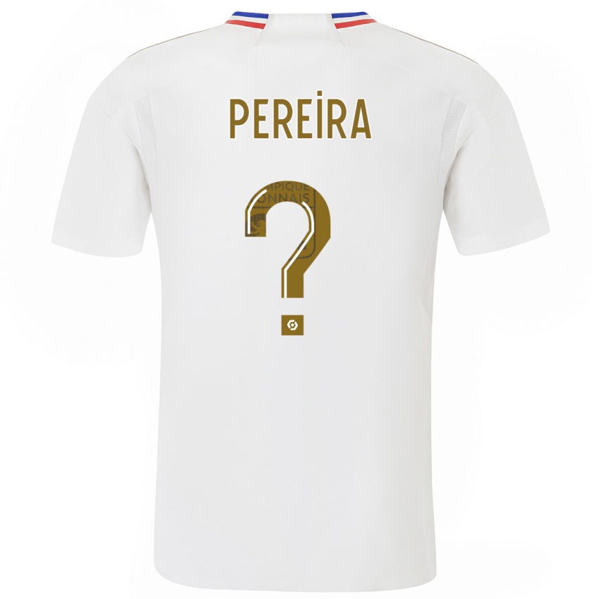 Herren Mateo Pereira #0 Weiß Heimtrikot Trikot 2023/24 T-Shirt