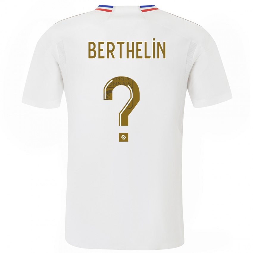 Herren Romain Berthelin #0 Weiß Heimtrikot Trikot 2023/24 T-Shirt