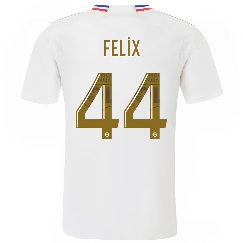 Herren Marley Felix #44 Weiß Heimtrikot Trikot 2023/24 T-Shirt