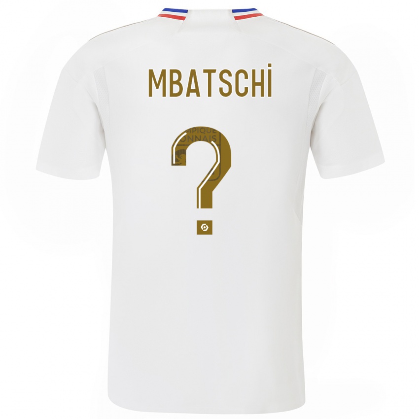 Herren Prince Mbatschi #0 Weiß Heimtrikot Trikot 2023/24 T-Shirt