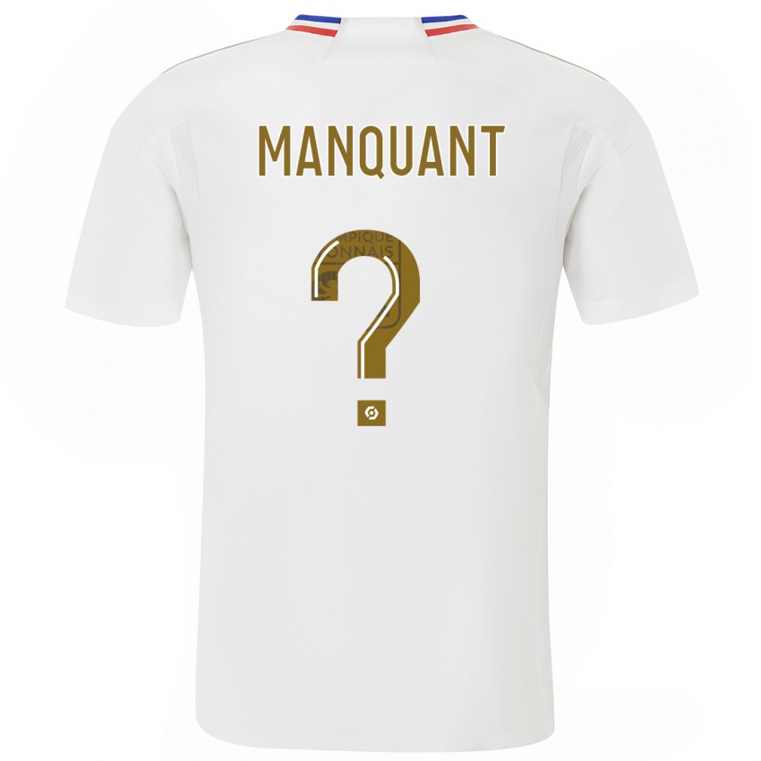 Herren Joris Manquant #0 Weiß Heimtrikot Trikot 2023/24 T-Shirt