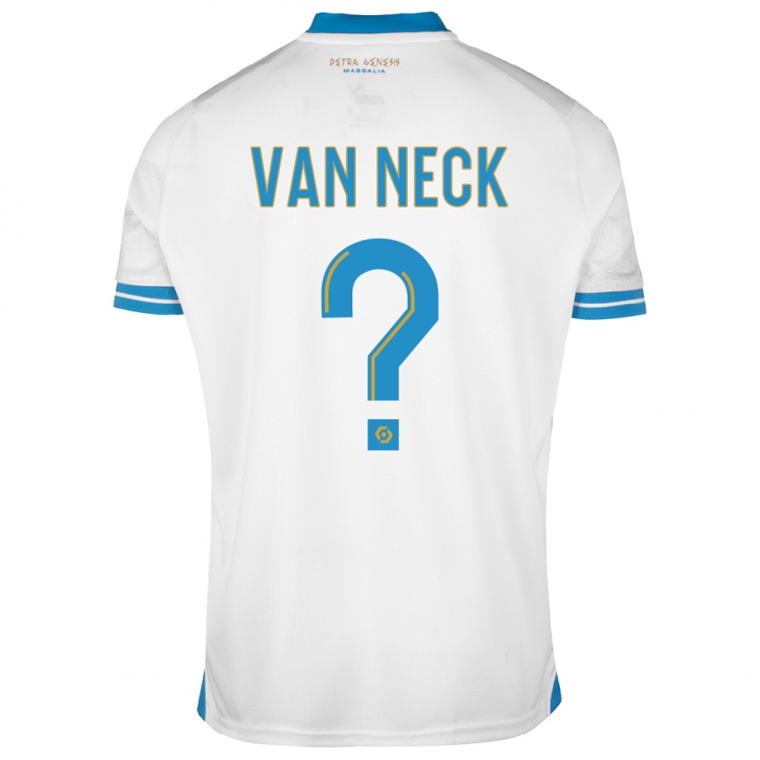 Herren Jelle Van Neck #0 Weiß Heimtrikot Trikot 2023/24 T-Shirt