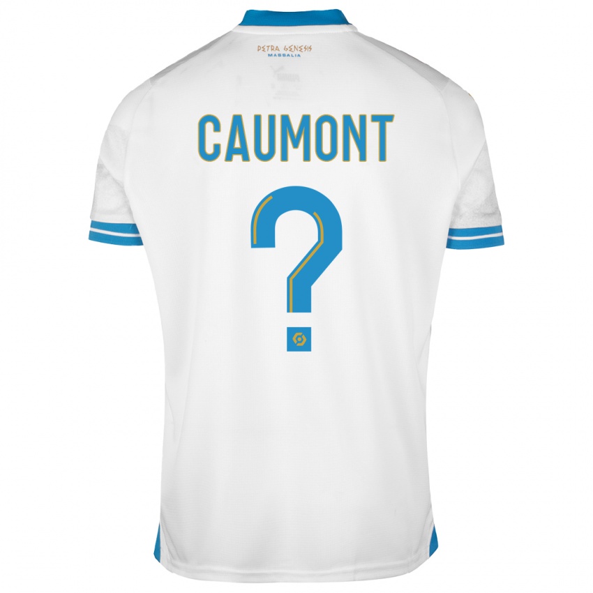 Herren Enzo Caumont #0 Weiß Heimtrikot Trikot 2023/24 T-Shirt