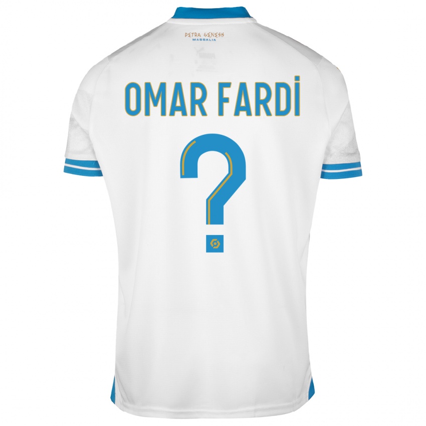 Herren El Omar Fardi #0 Weiß Heimtrikot Trikot 2023/24 T-Shirt
