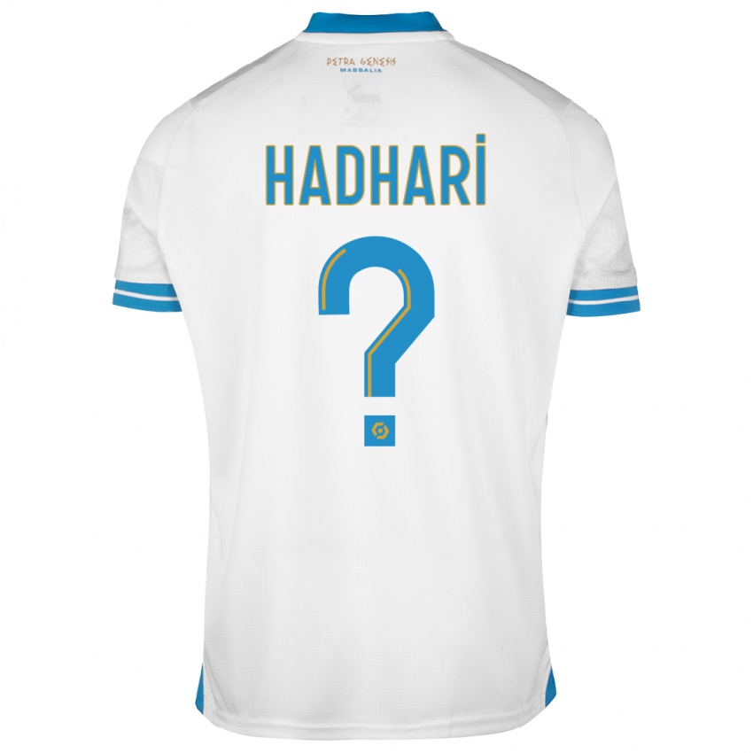 Herren Ibtoihi Hadhari #0 Weiß Heimtrikot Trikot 2023/24 T-Shirt
