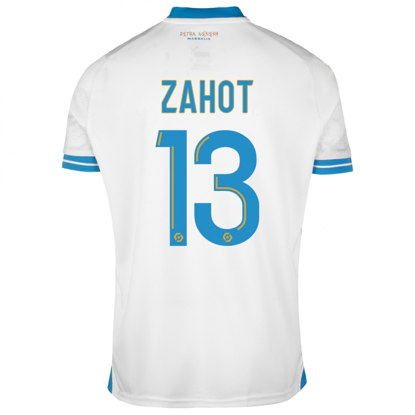Herren Sarah Zahot #13 Weiß Heimtrikot Trikot 2023/24 T-Shirt