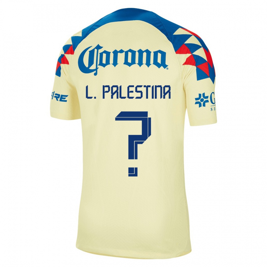 Herren Leonardo Palestina #0 Gelb Heimtrikot Trikot 2023/24 T-Shirt