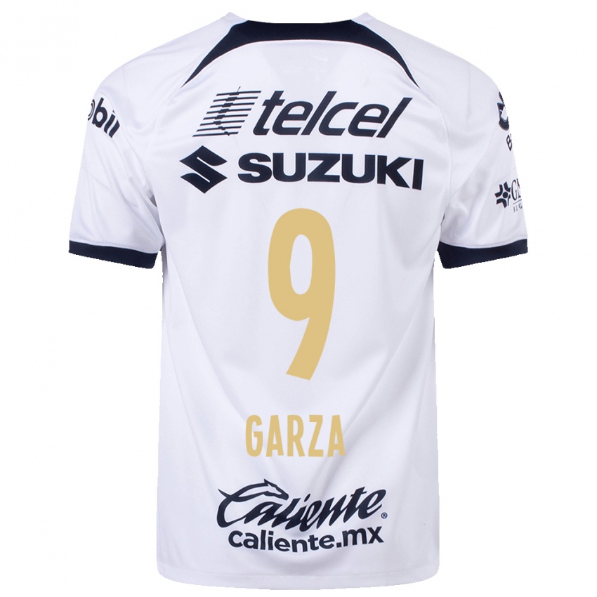 Herren Dinora Garza #9 Weiß Heimtrikot Trikot 2023/24 T-Shirt