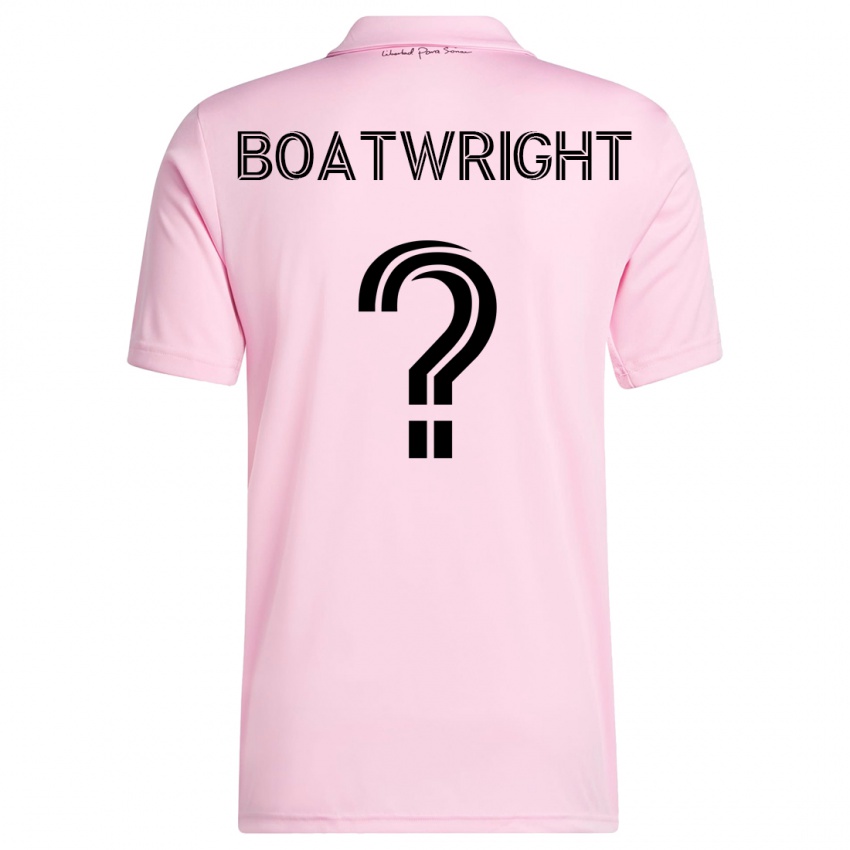 Herren Israel Boatwright #0 Rosa Heimtrikot Trikot 2023/24 T-Shirt