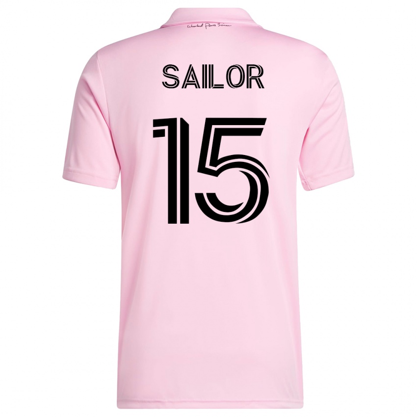 Herren Ryan Sailor #15 Rosa Heimtrikot Trikot 2023/24 T-Shirt