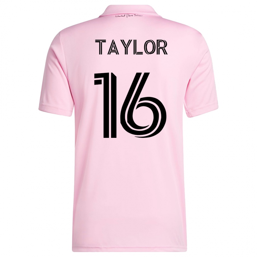 Herren Robert Taylor #16 Rosa Heimtrikot Trikot 2023/24 T-Shirt