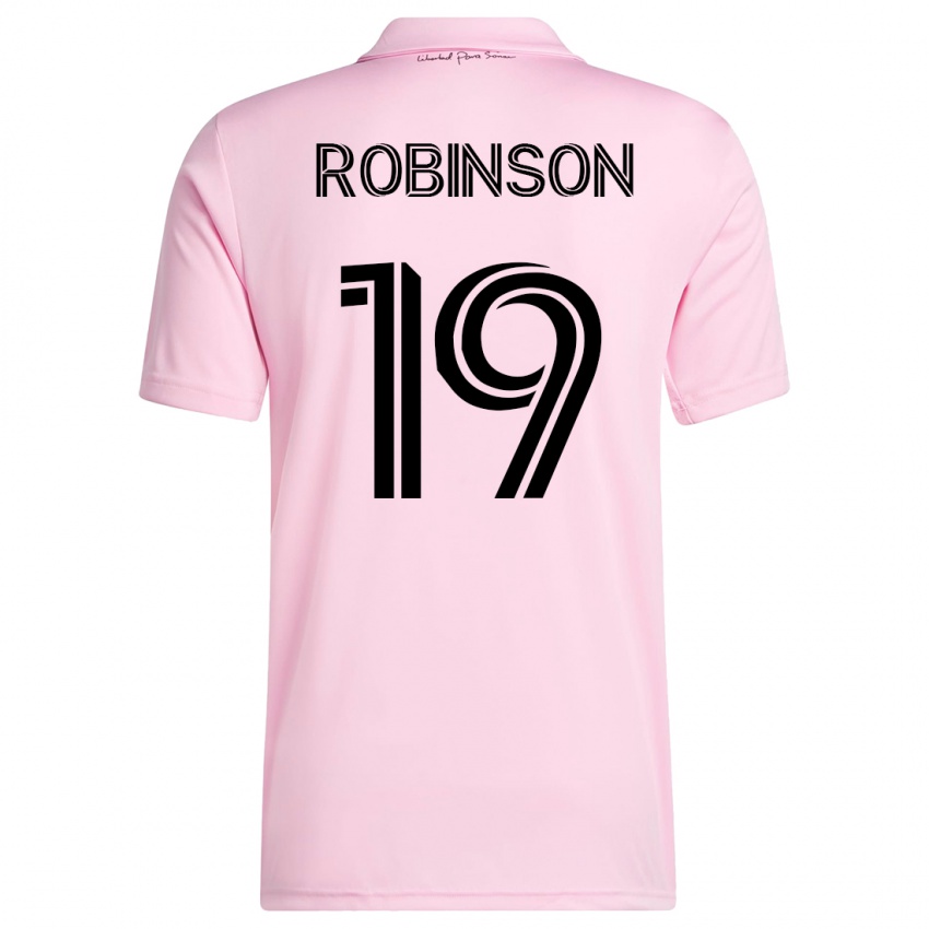 Herren Robbie Robinson #19 Rosa Heimtrikot Trikot 2023/24 T-Shirt