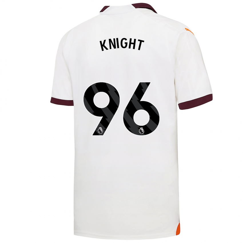 Herren Ben Knight #96 Weiß Auswärtstrikot Trikot 2023/24 T-Shirt