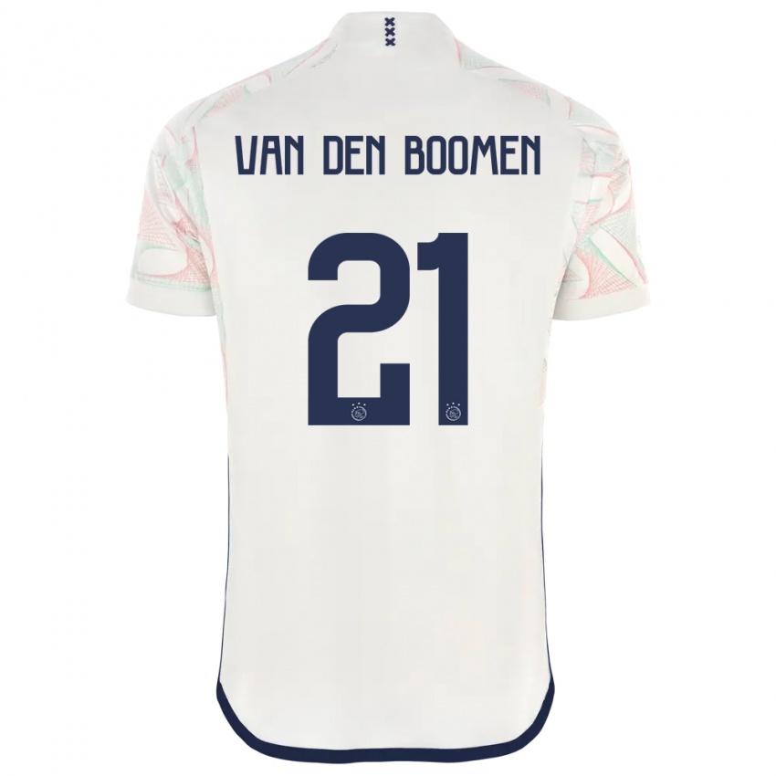Herren Branco Van Den Boomen #21 Weiß Auswärtstrikot Trikot 2023/24 T-Shirt