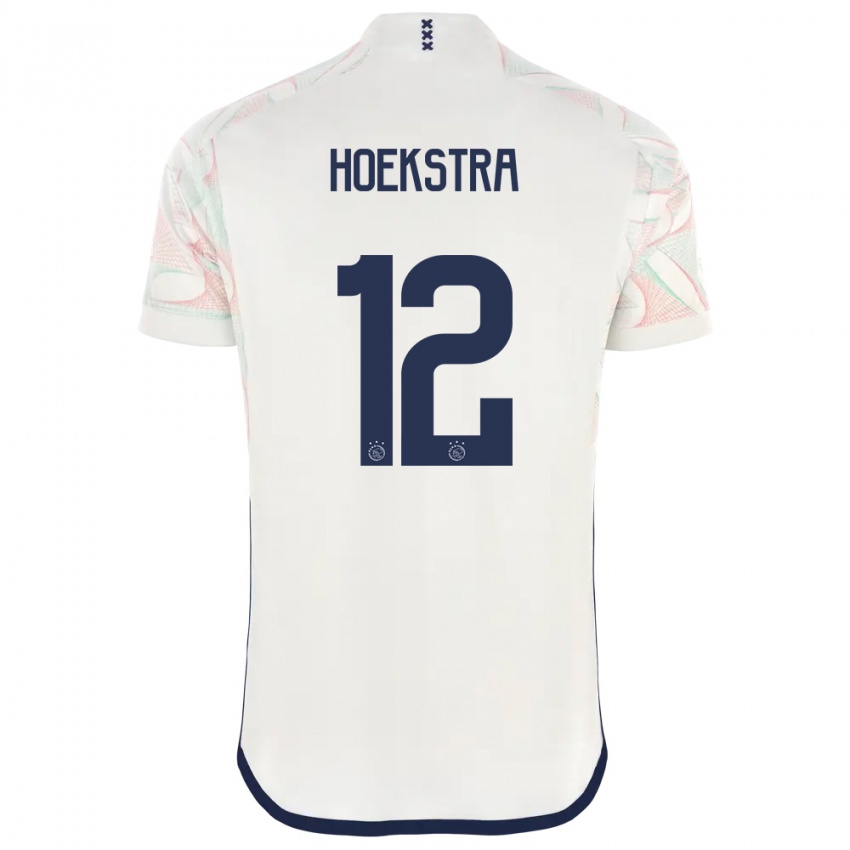 Herren Isabelle Hoekstra #12 Weiß Auswärtstrikot Trikot 2023/24 T-Shirt