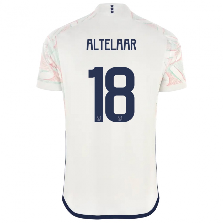 Herren Jamie Altelaar #18 Weiß Auswärtstrikot Trikot 2023/24 T-Shirt