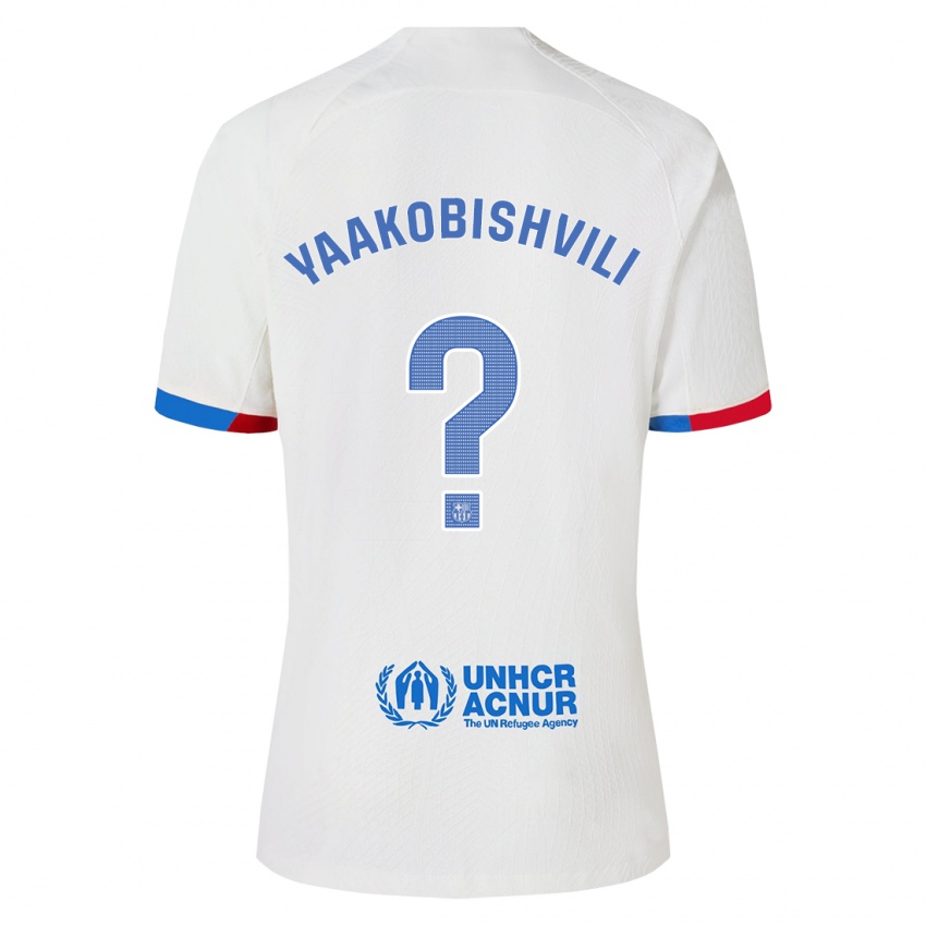 Herren Áron Yaakobishvili #0 Weiß Auswärtstrikot Trikot 2023/24 T-Shirt