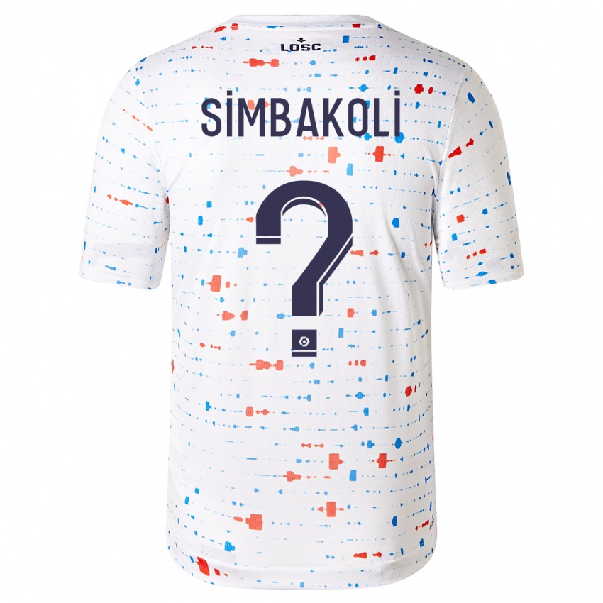 Herren Mamadou Simbakoli #0 Weiß Auswärtstrikot Trikot 2023/24 T-Shirt