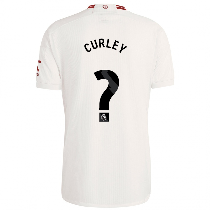 Herren Ruben Curley #0 Weiß Ausweichtrikot Trikot 2023/24 T-Shirt